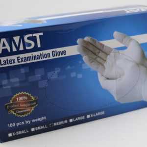 GLOVES LATEX LARG FREE POWDER