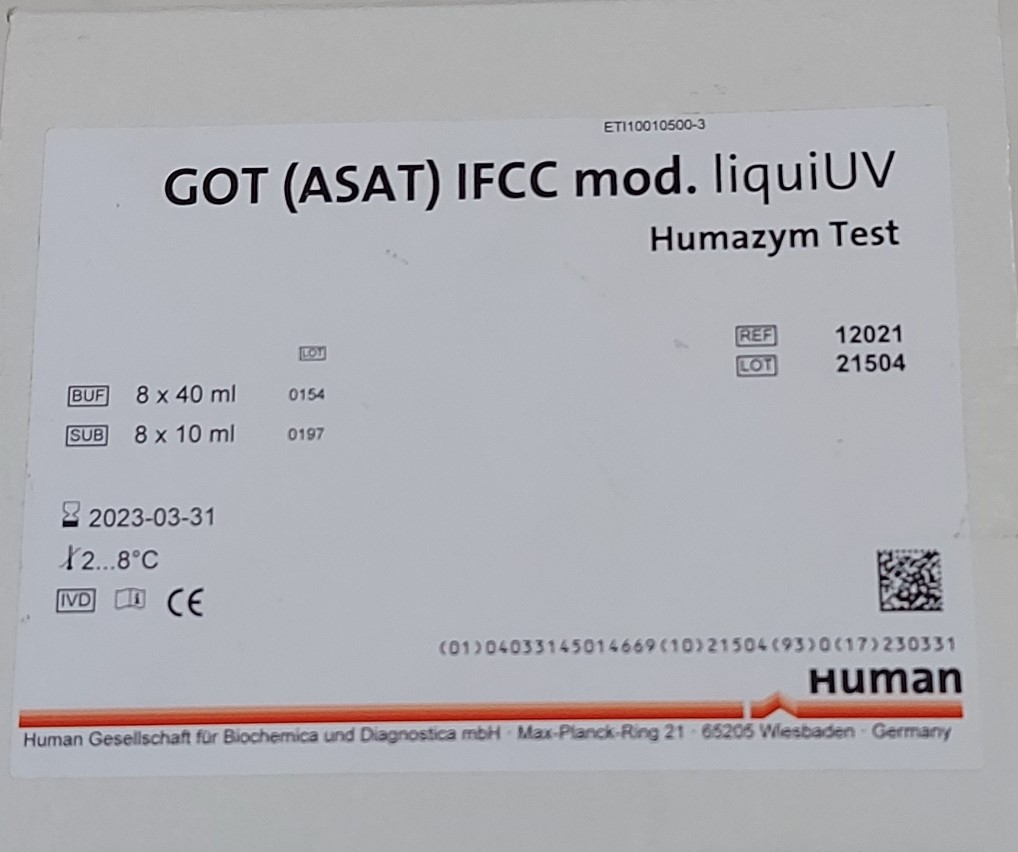 GOT/AST HUMAN 50 ml