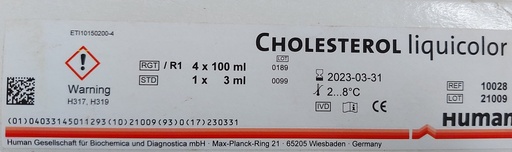 [235] CHOLESTROL HUMAN 100 ml